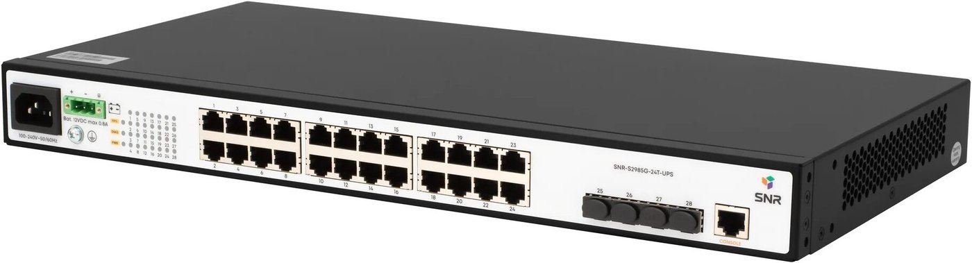 Управляемый коммутатор 2-го уровня SNR SNR-S2985G-24T-UPS