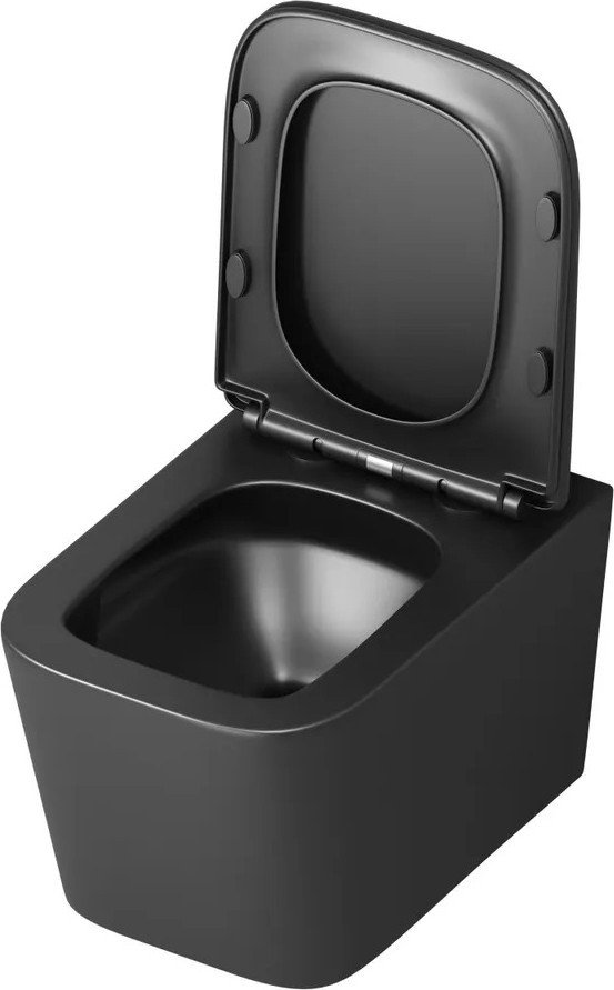 Унитаз подвесной Grossman GR-4404BMSQ + GROHE Rapid SL 38772001 (с кнопкой)