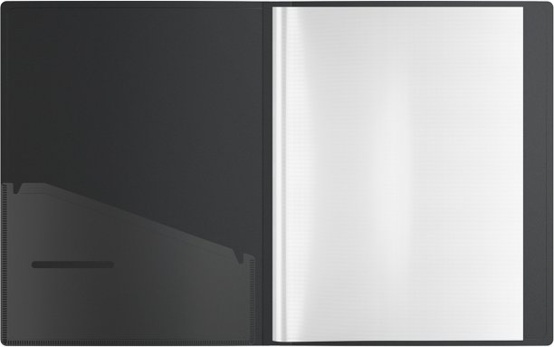 Папка для бумаг Berlingo Triangle Black DB4_60399