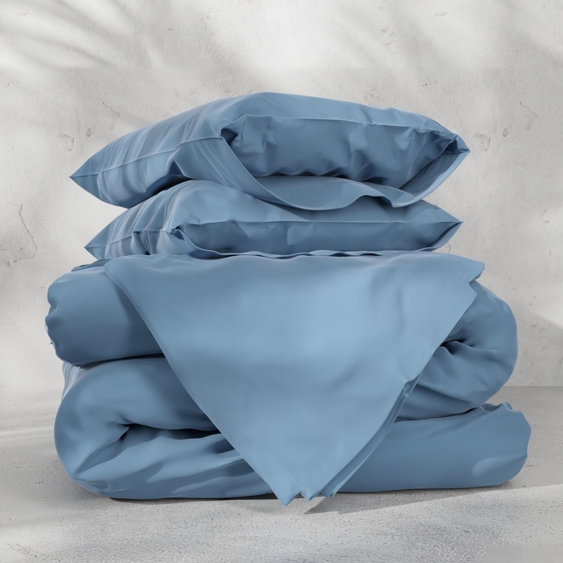 Постельное белье Этель Tencel 2сп 10655055 (серо-голубой)