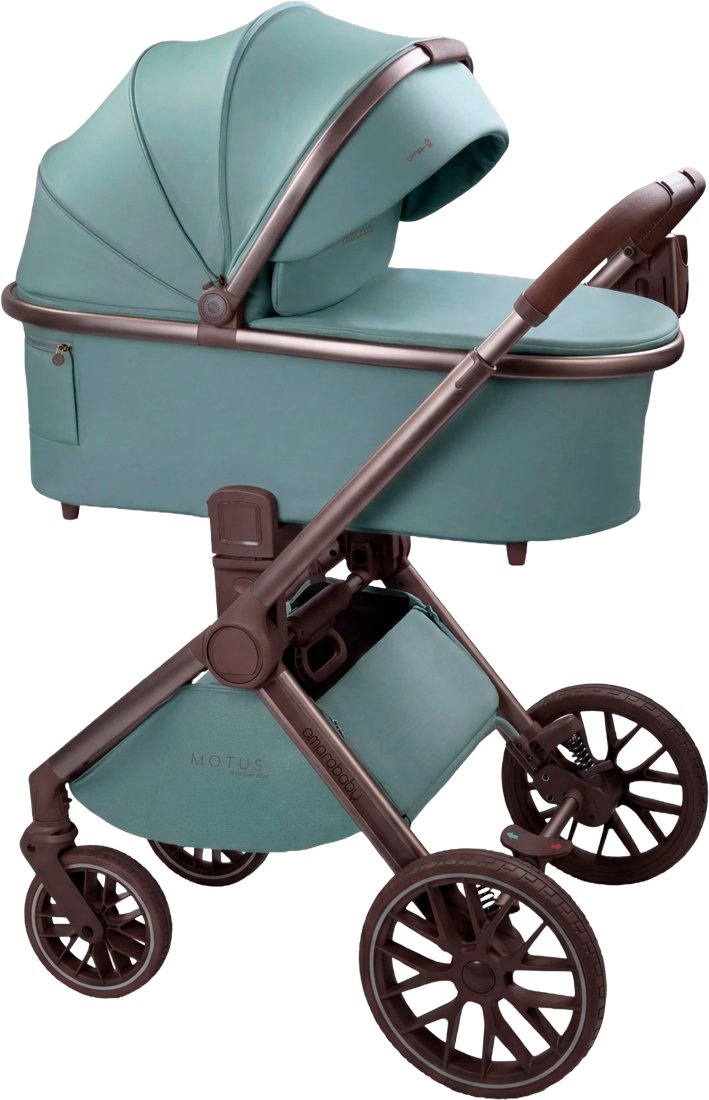 Универсальная коляска Amarobaby 2в1 Motus Premium Ecco Exclusive AB26-10MOTUSF/52 (лагуна)