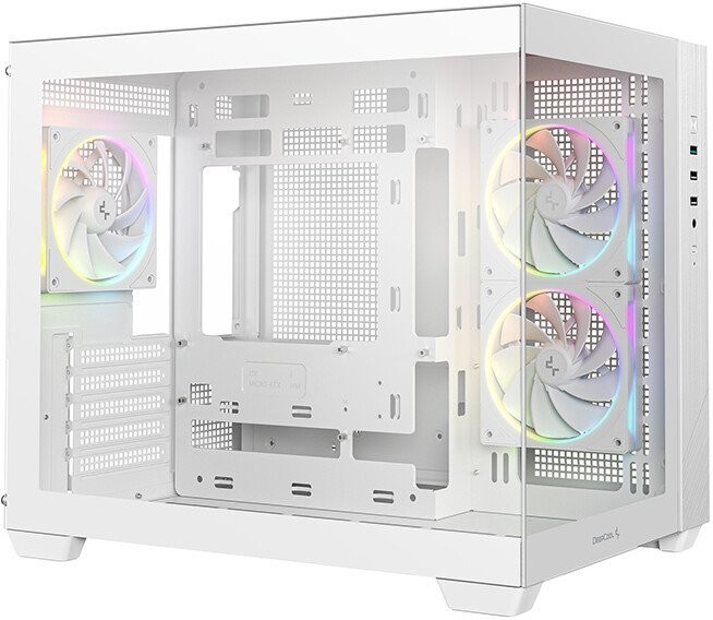 Корпус DeepCool CG330 3F WH R-CG330-WHNGM3-G