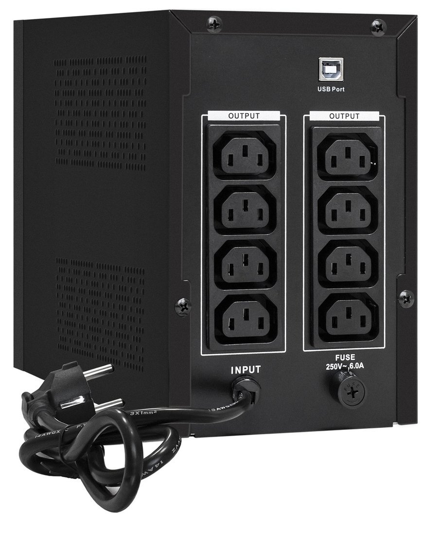 Источник бесперебойного питания ExeGate SpecialPro Smart LLB-1200.LCD.AVR.C13.RJ.USB