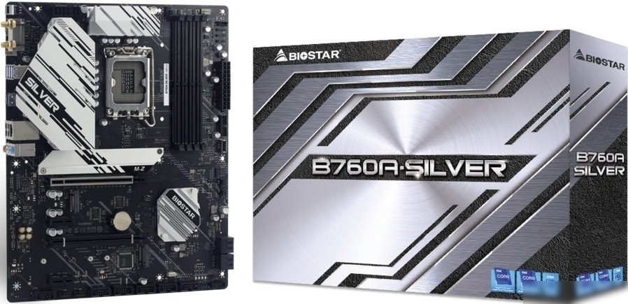 Материнская плата BIOSTAR B760A-Silver Ver. 5.0