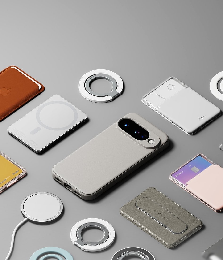 Чехол для телефона Ringke Onyx Magnetic для Pixel 10 (Warm Gray)