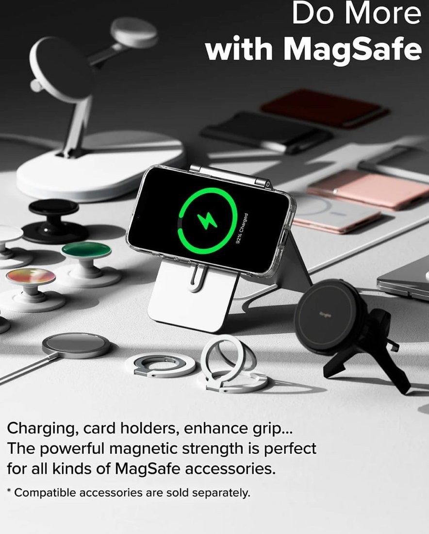 Чехол для телефона Ringke Fusion Magnetic для iPhone 16e Clear