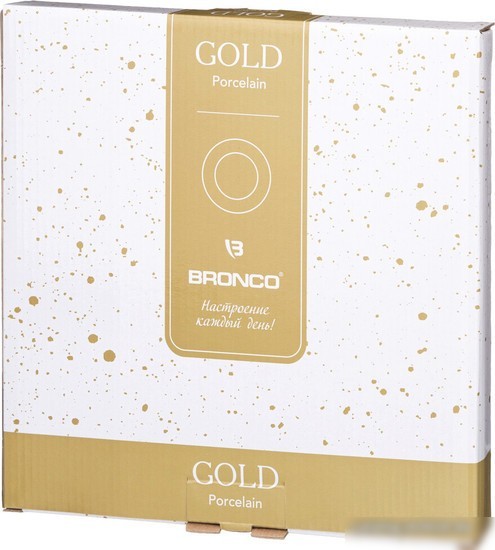 Тарелка десертная Bronco Gold 263-1081
