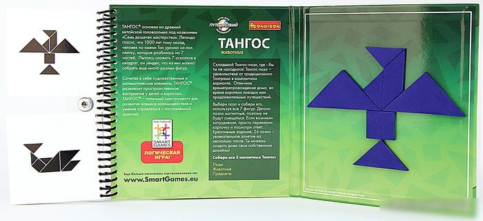 Настольная игра SmartGames Тангос животные