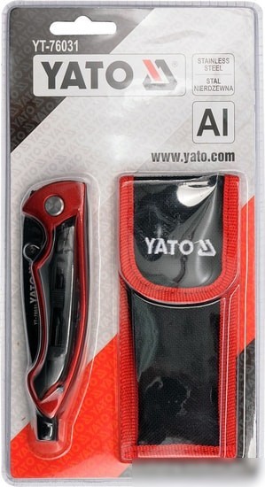 Складной нож Yato YT-76031