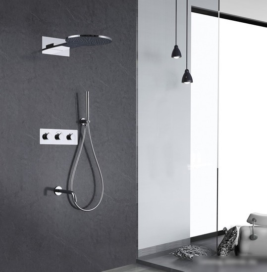 Душевая система Abber Wasser Kreis AF8150 (хром)