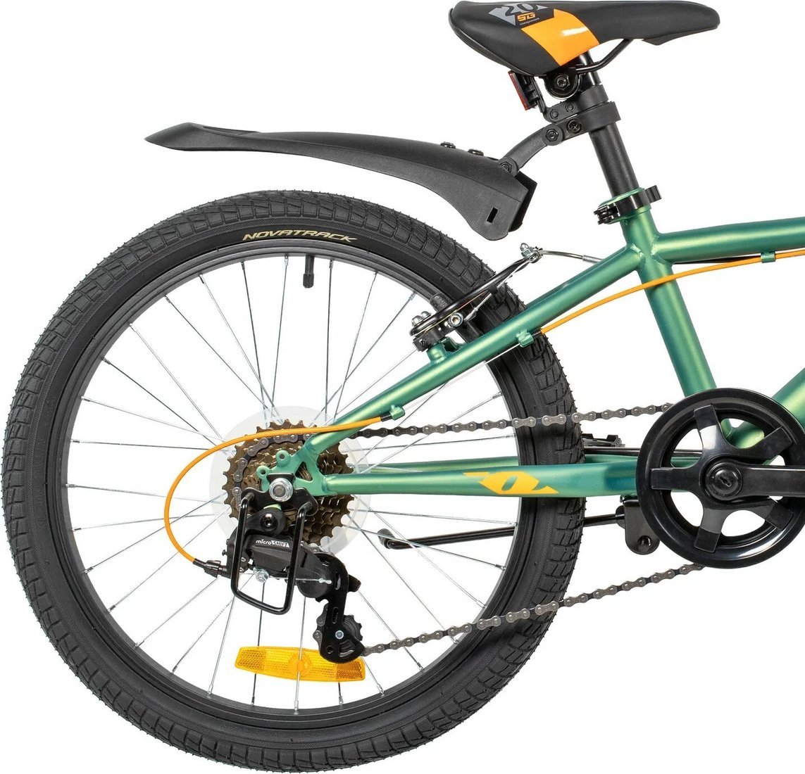 Детский велосипед Foxx Differ 20 2026 20SH6V.DIFFER.GN6 (зеленый)