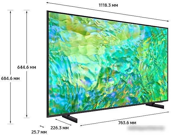 Телевизор Samsung Crystal UHD 4K CU8000 UE50CU8000UXRU