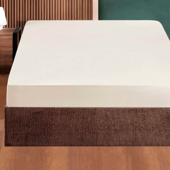 Постельное белье DO&CO Soft на резинке 90x200x30 12121 (кремовый)