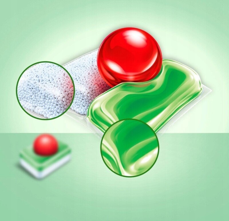 Капсулы для посудомоечной машины Finish Powerball Ultimate All In 1 (100 шт)