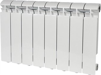 Алюминиевый радиатор Stout Alpha 350 SRA-2310-035008 (8 секций)