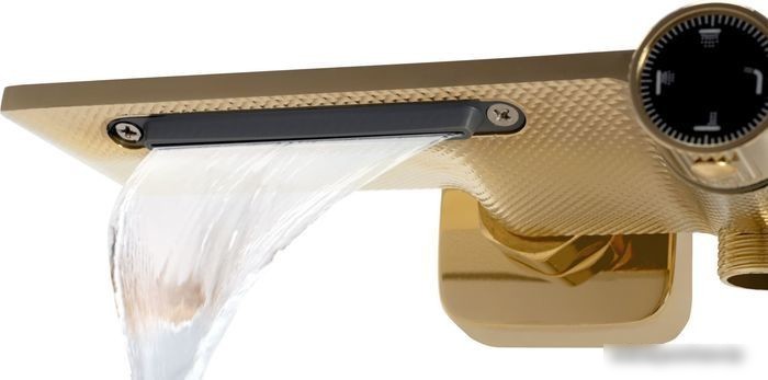 Душевая система Rea Helix Gold REA-P6619