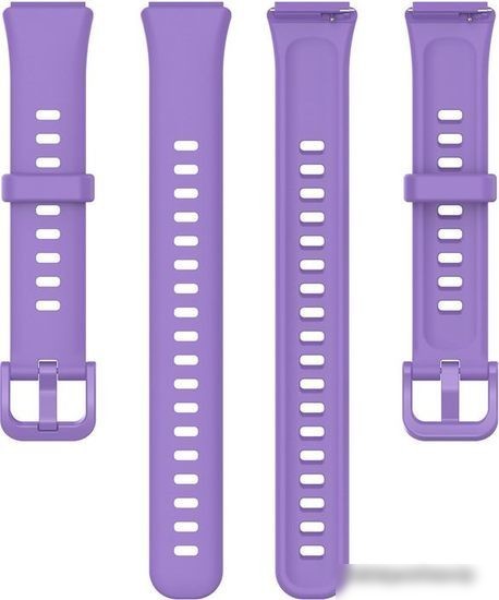 Ремешок Rumi силиконовый для Huawei Band 7 (фиолетовый)