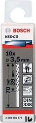 Набор оснастки Bosch 2608585879 (10 предметов)