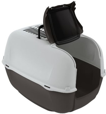 Туалет-домик Ferplast Prima Cabrio (серый)