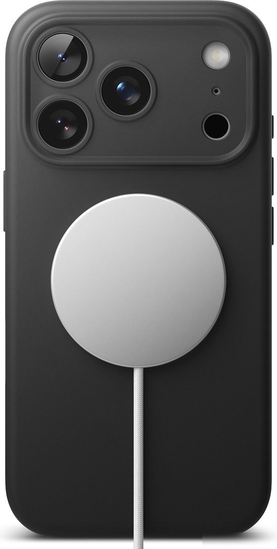 Чехол для телефона Ringke Silicone Magnetic для iPhone 17 Pro Max (Black)