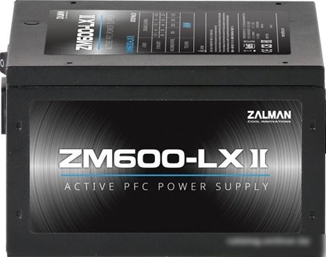 Блок питания Zalman ZM600-LXII