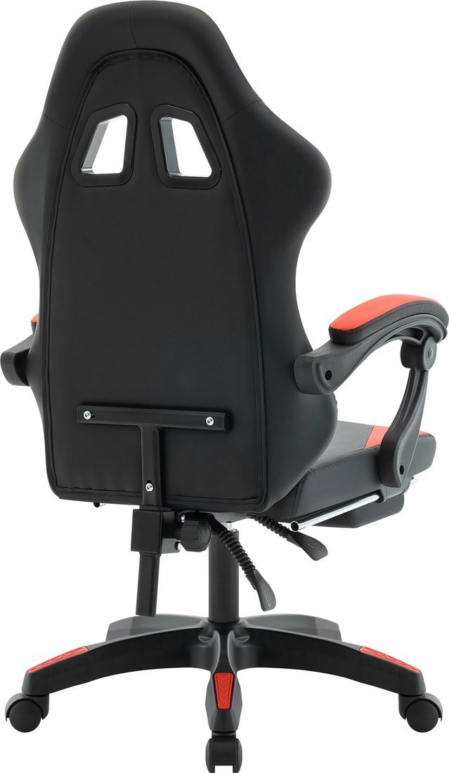 Игровое (геймерское) кресло Defender Runa Pro (черный/красный)