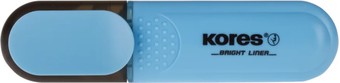 Текстовыделитель Kores Bright Liner 36103.01 (синий)
