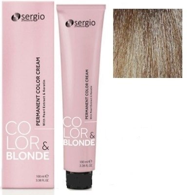 Sergio Professional Color&Blonde 9 caffelatte светлый блондин кофе