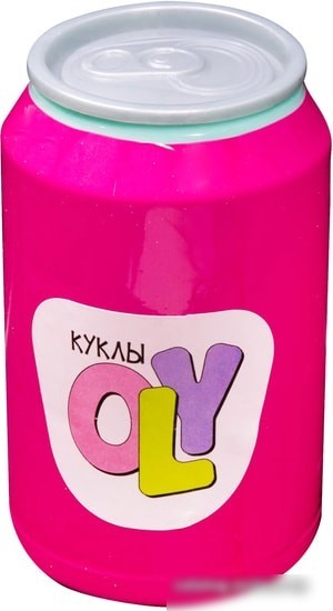 Кукла Bondibon OLY в баночке и шапочке-ушанке и аксессуарами ВВ3833