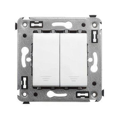 Выключатель DKC Avanti 4400154 (белое облако)