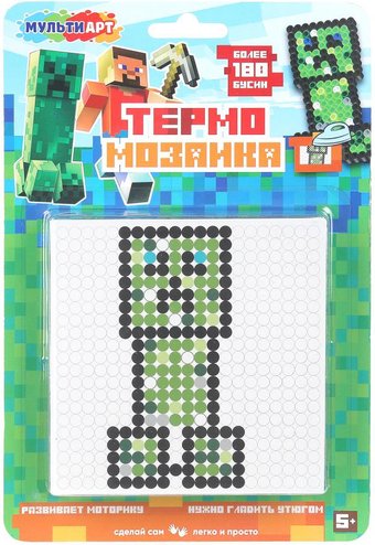 Развивающая игра MultiArt Термомозаика Мир пикселей IB400-120525