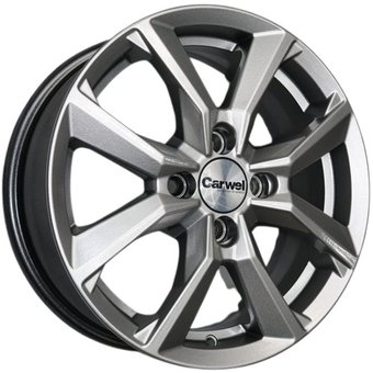Литые диски Carwel Тахо 15x6" 4x100мм DIA 60.1мм ET 50мм SB