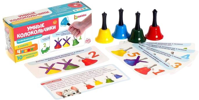 Развивающая игра Zabiaka Умные колокольчики 4698488