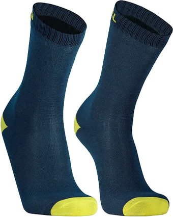 Носки DexShell Ultra Thin Crew DS683NLL (р-р 43-46, синий/желтый)