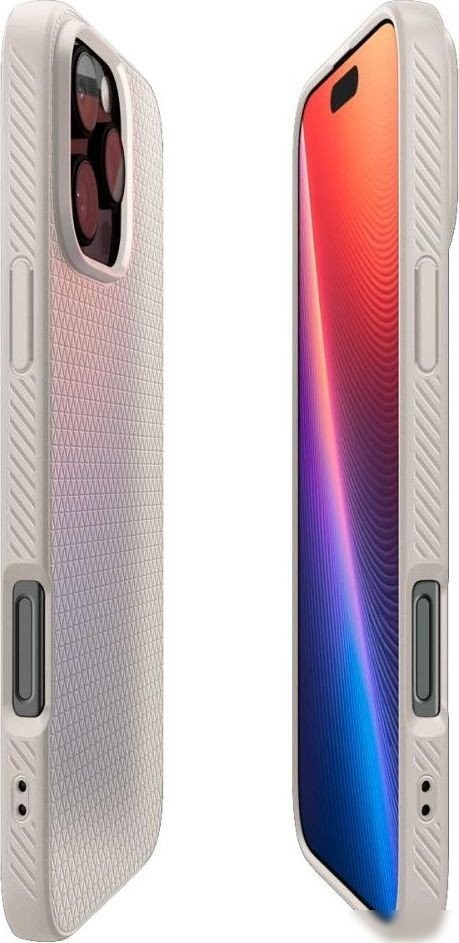 Чехол для телефона Spigen Liquid Air для iPhone 16 Pro Max Natural Titanium