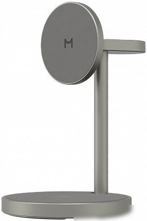 Беспроводное зарядное Magssory Base Pro Wireless Qi2 WCH012t (титановый)