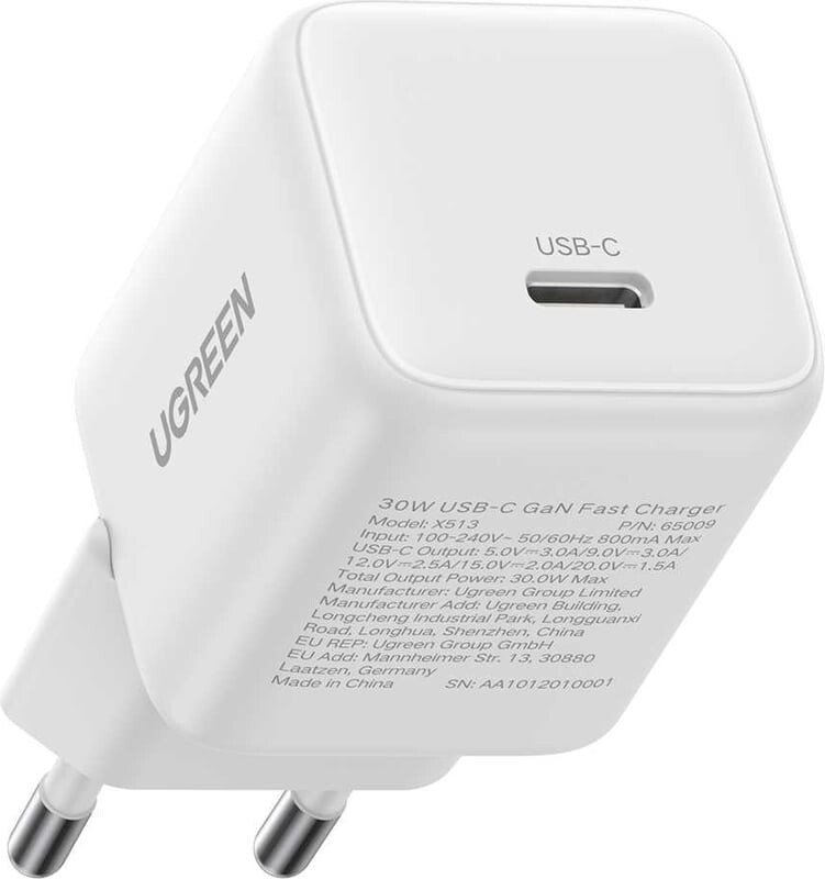 Сетевое зарядное Ugreen X513 65009