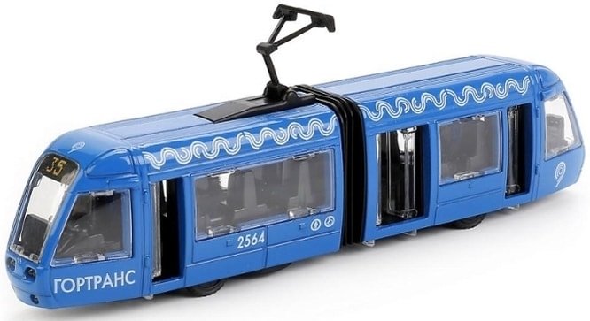 Игрушечный транспорт Технопарк Трамвай SB-17-51-WB(IC)