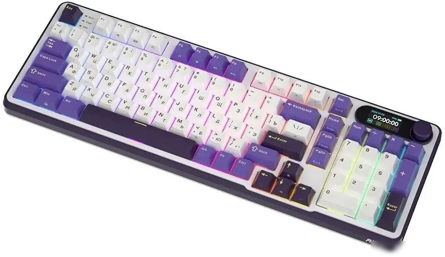 Клавиатура Royal Kludge RK-S98 RGB Blackberry (RK Brown)