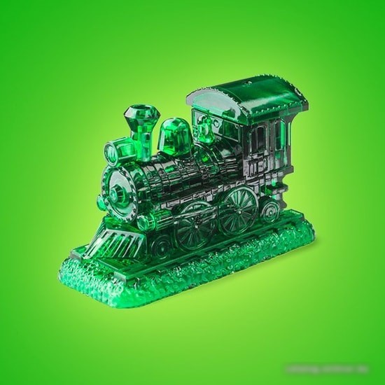 3Д-пазл Crystal Puzzle Паровозик 90244