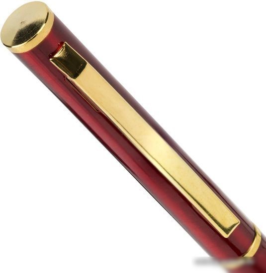 Ручка шариковая BRAUBERG Slim burgundy 141403