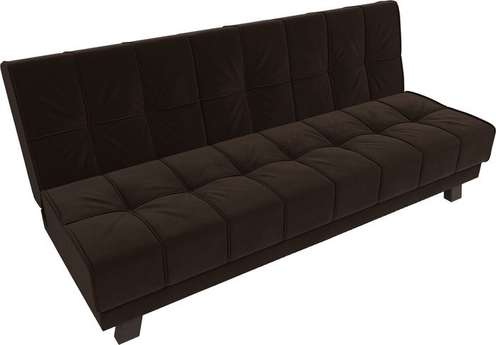 Диван Mio Tesoro Винсент 102875 (микровельвет коричневый)