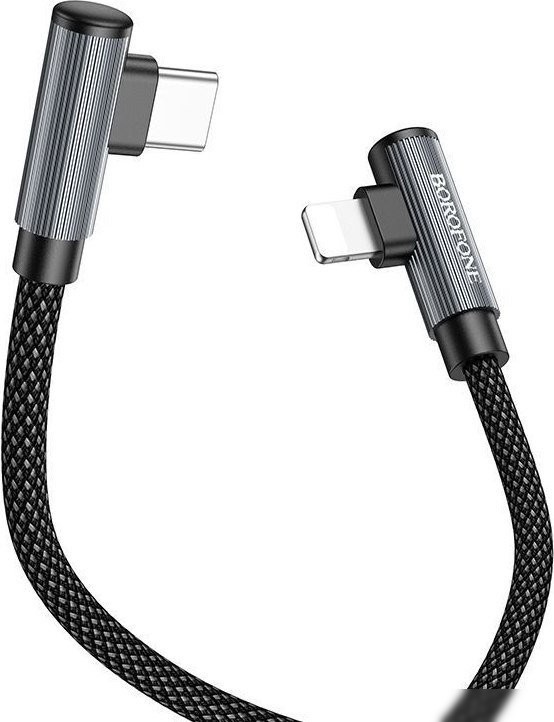 Кабель Borofone BU50 USB Type-C - Lightning (1 м, черный)