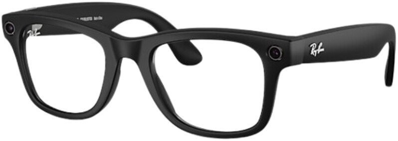 Умные очки Ray-Ban Meta Wayfarer Gen 2 RW4012 (черный матовый/прозрачный)
