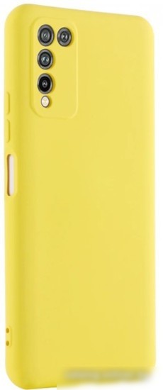 Чехол для телефона Case Cheap Liquid для Honor 10X Lite (желтый)