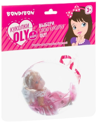 Кукла Bondibon OLY с собачкой ВВ3885