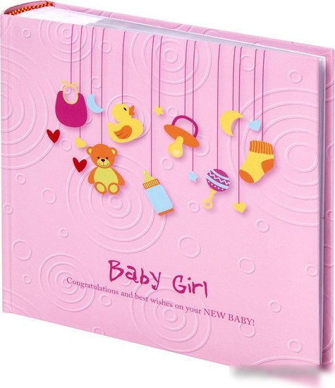 Фотоальбом BRAUBERG Baby Girl 391143