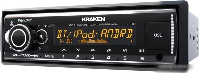 USB-магнитола Prology CDP-8.3 Kraken