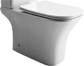 Унитаз напольный Ceramica Nova Alfa Rimless CN9002-B (без бачка)