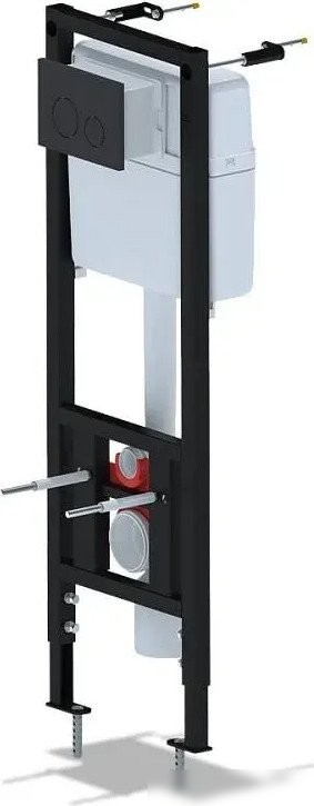 Унитаз подвесной Saniteco Tornado KW-9005WT + Ани Пласт WCP4133